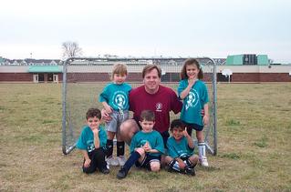 The Team photo with coach Bill. Click for a larger image.