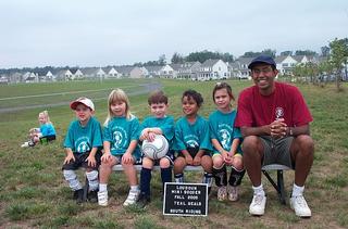 The Team photo with coach Tom. Click for a larger image.