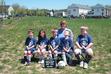 The Team photo with coach Barbara. Click for a larger image.